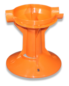 Cylinder plastic f/feed pan metal f/male breeders